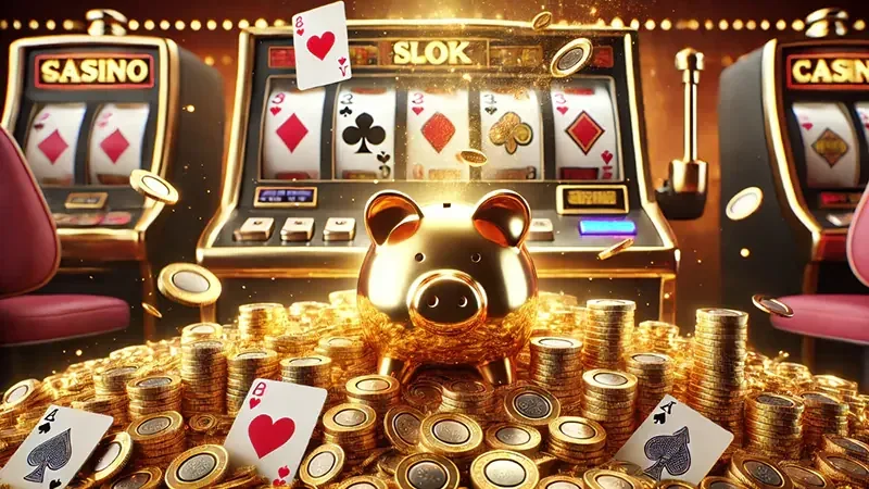 Tampilan slot mobile dengan reel di layar ponsel